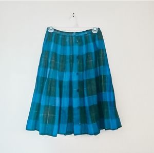 ❤️ Vintage plaid skirt from Paris ❤️
